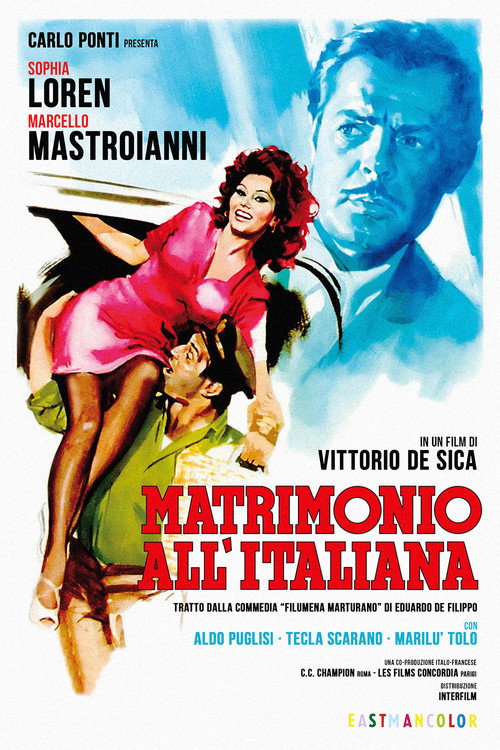 Matrimonio all'italiana film afişi