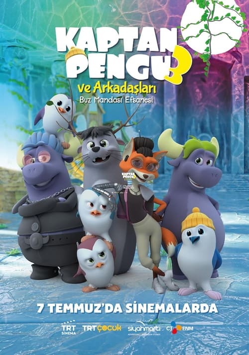 Kaptan Pengu ve Arkadaşları 3: Buz Mandası Efsanesi film afişi