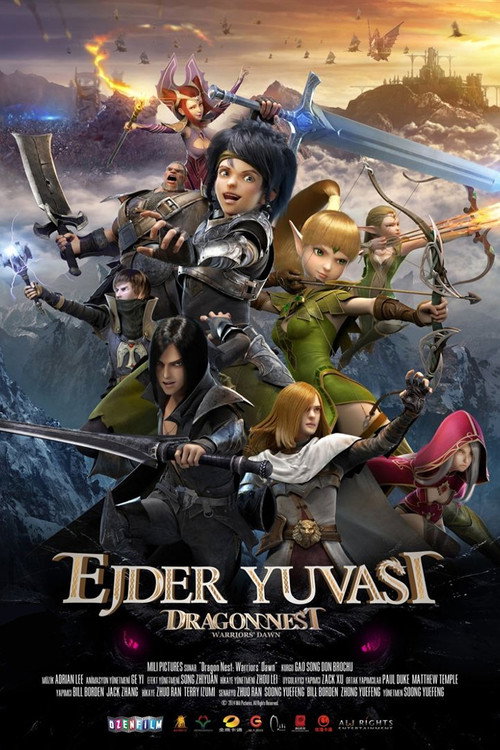 Dragon Nest: Warriors' Dawn film afişi
