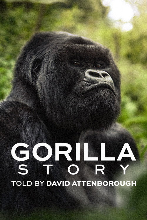 A Gorilla Story: Told by David Attenborough film afişi