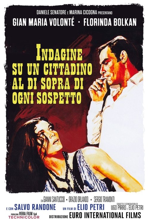 Indagine su un cittadino al di sopra di ogni sospetto film afişi