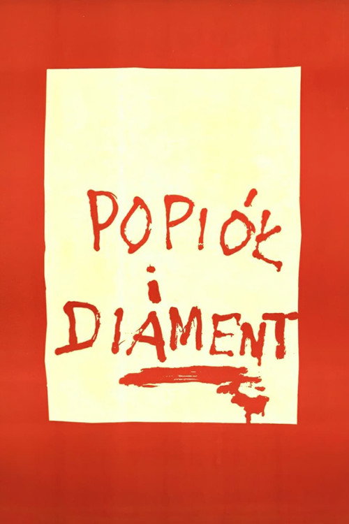 Popiól i diament film afişi