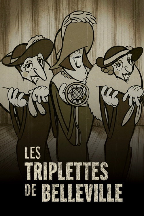 Les Triplettes de Belleville film afişi