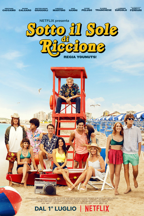 Riccione Güneşinin Altında film afişi