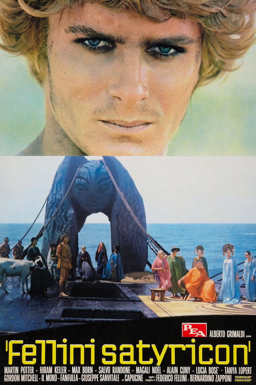 Fellini – satyricon film afişi