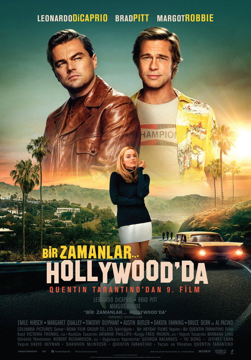 Bir Zamanlar… Hollywood’da film afişi