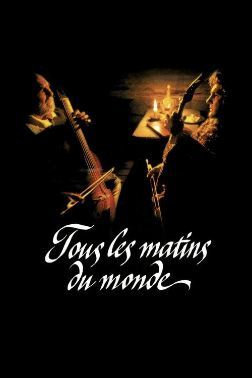 Tous les matins du monde film afişi