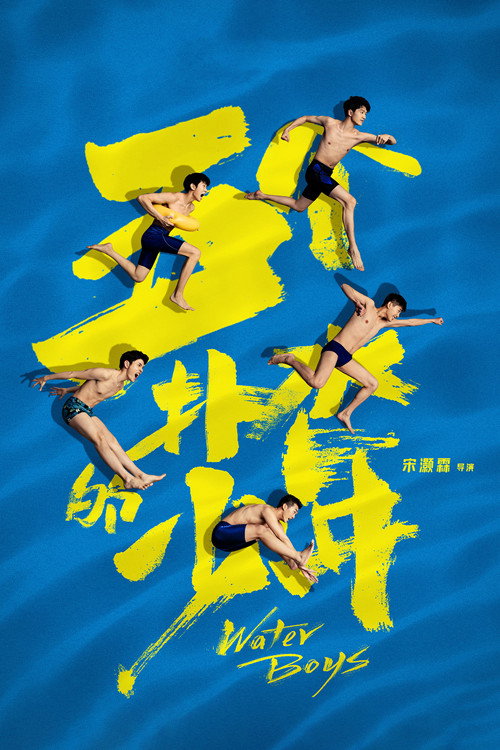 五个扑水的少年 film afişi