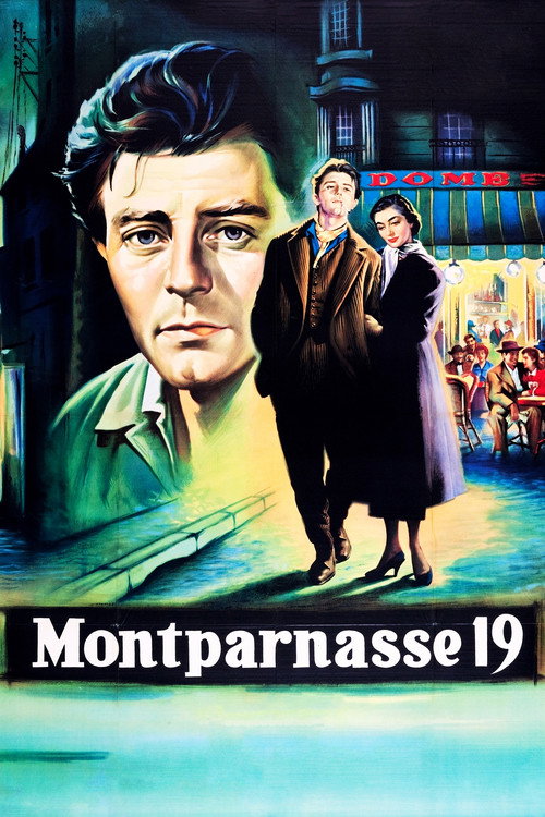 Les amants de Montparnasse (Montparnasse 19) film afişi