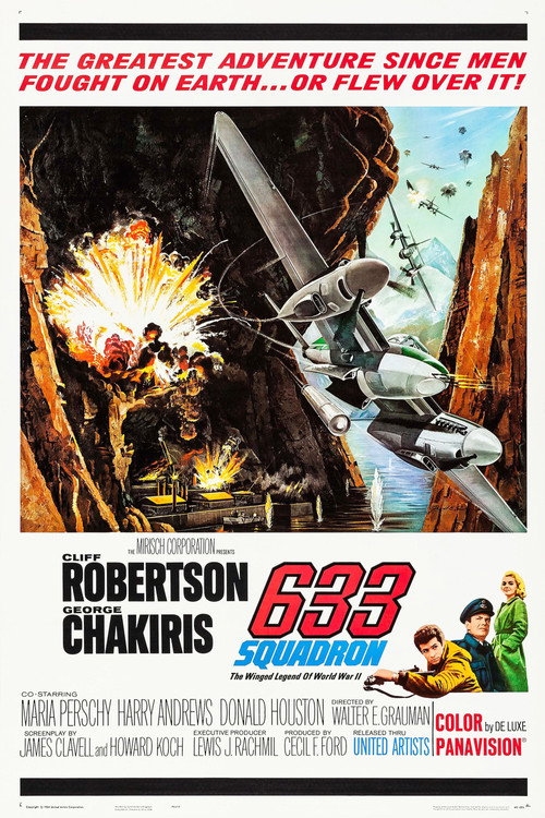 633 Squadron film afişi