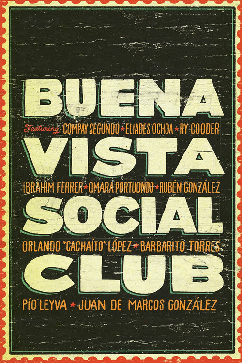 Buena Vista Social Club film afişi