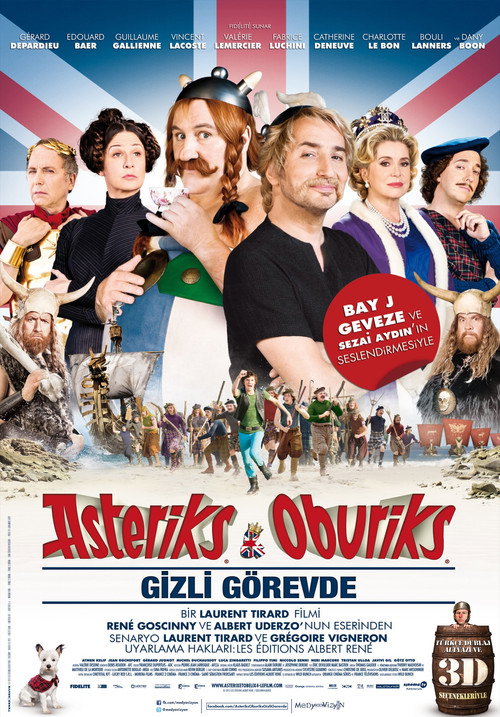 Astérix and Obélix: God Save Britannia film afişi