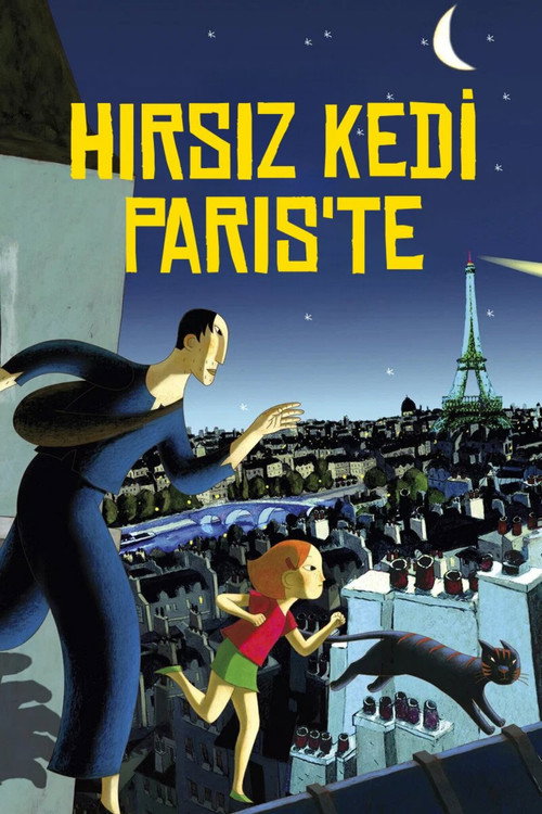 Hırsız Kedi Paris’te film afişi