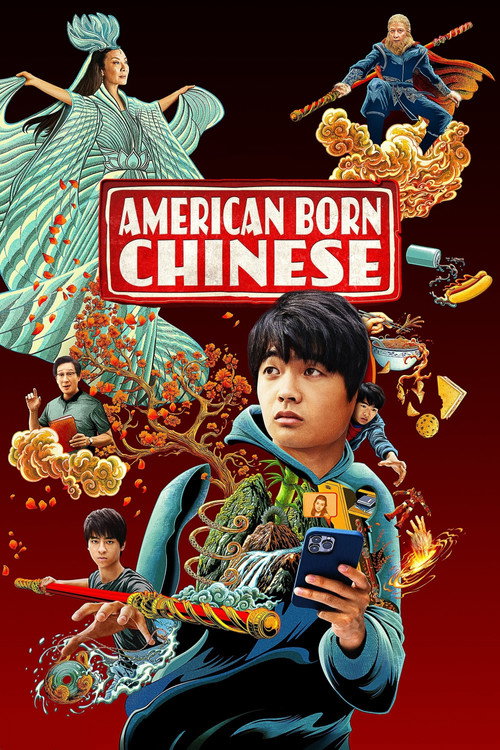 American Born Chinese dizi afişi