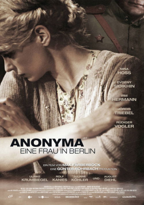 Anonyma - Eine Frau in Berlin film afişi