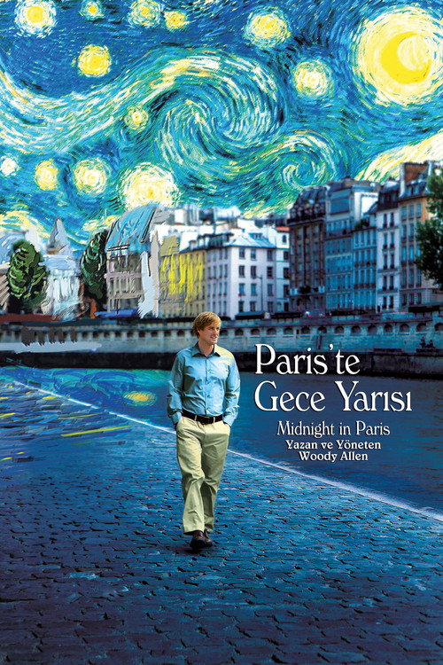 Midnight in Paris film afişi