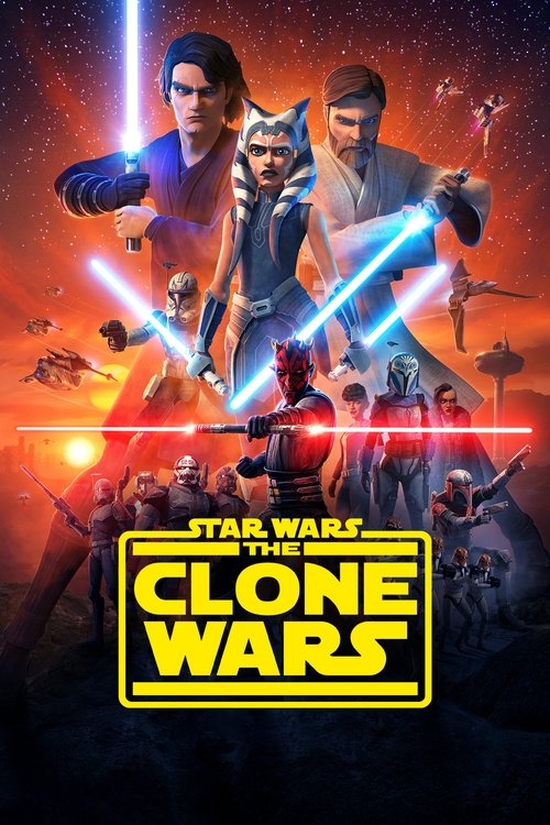 Star Wars: Klon Savaşları dizi afişi