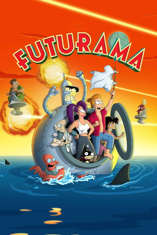 Futurama dizi afişi