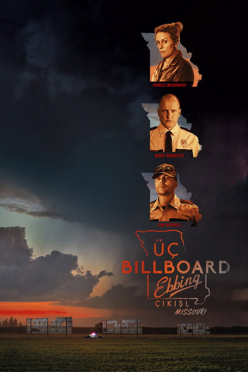 Üç Billboard Ebbing Çıkışı, Missouri film afişi