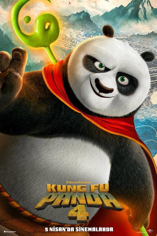 Kung Fu Panda 4 film afişi