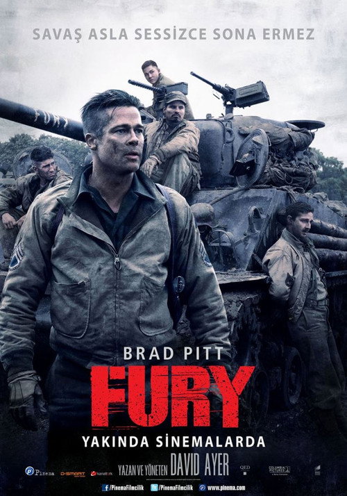Fury film afişi