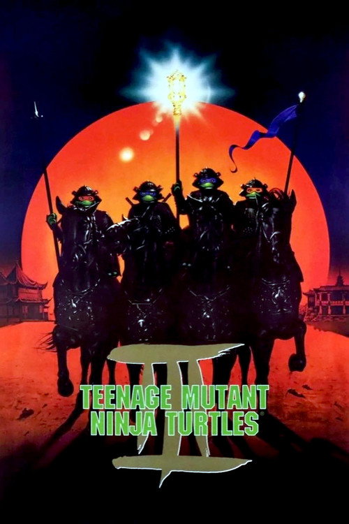 Teenage Mutant Ninja Turtles III film afişi