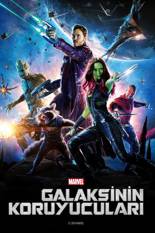 Guardians of the Galaxy film afişi