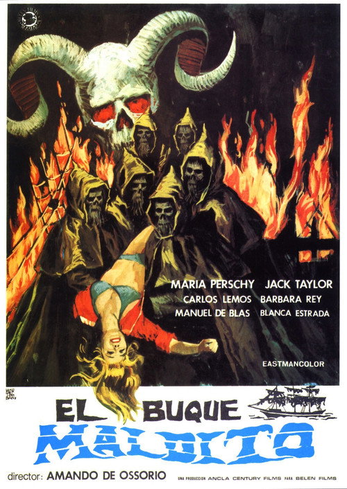 El buque maldito film afişi
