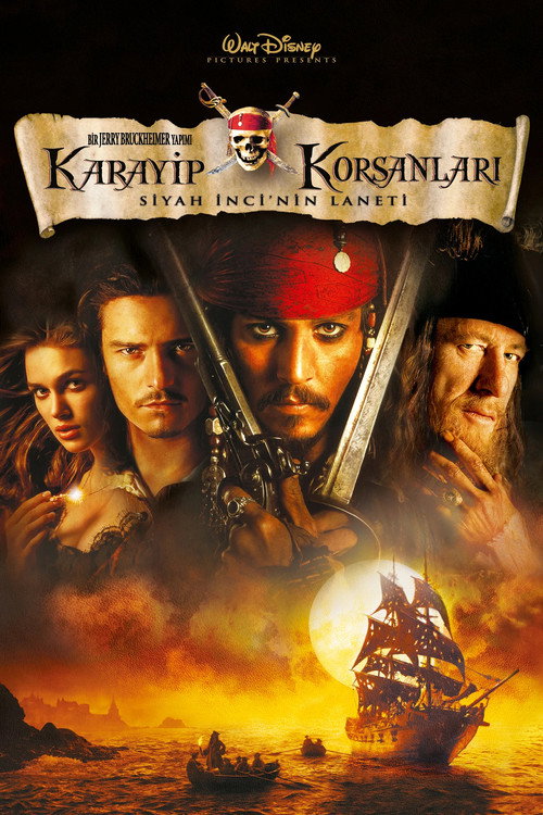 Pirates of the Caribbean: The Curse of the Black Pearl film afişi