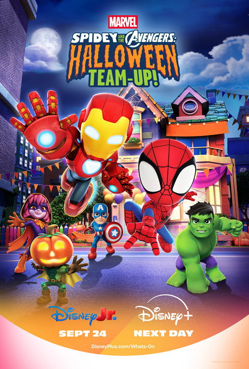 Spidey and the Avengers: Halloween Team-Up! film afişi