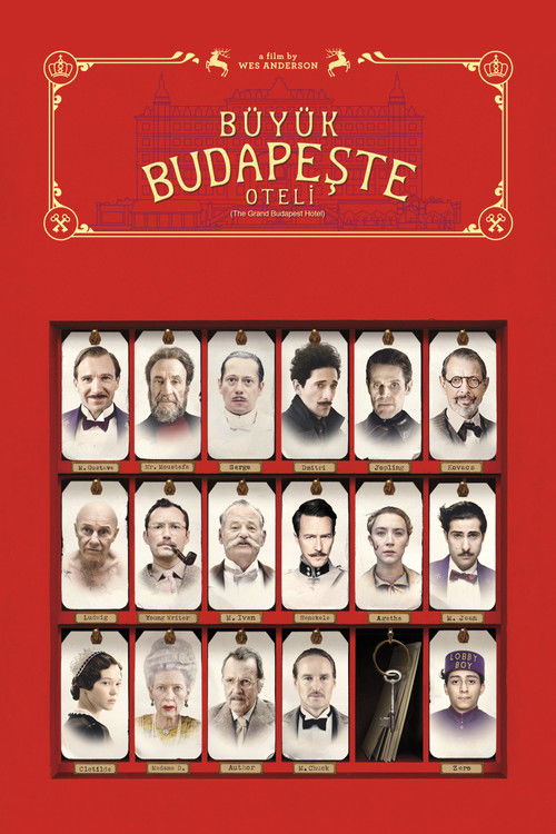 The Grand Budapest Hotel film afişi