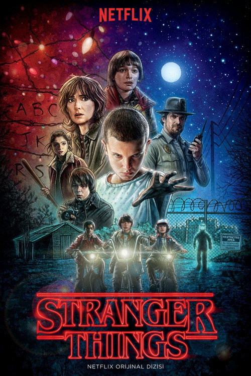 Stranger Things dizi afişi