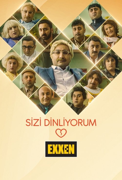 Sizi Dinliyorum dizi afişi