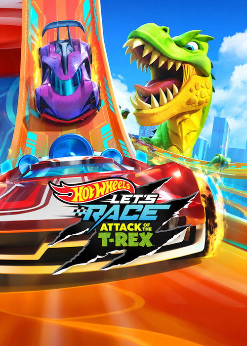 Hot Wheels Let's Race: Attack of the T-Rex film afişi