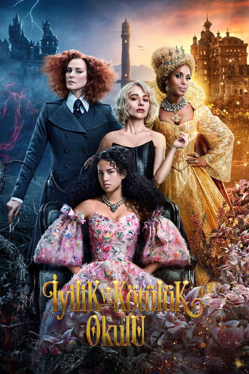 The School for Good and Evil film afişi
