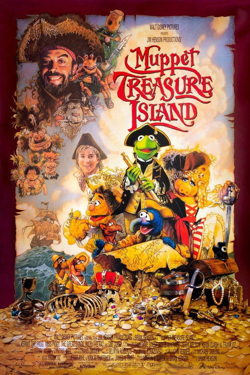 Muppet Treasure Island film afişi