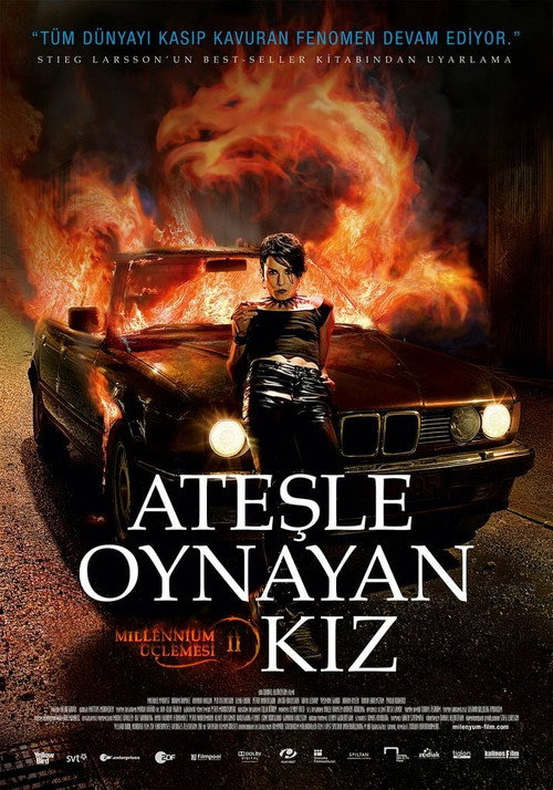 Flickan som lekte med elden film afişi