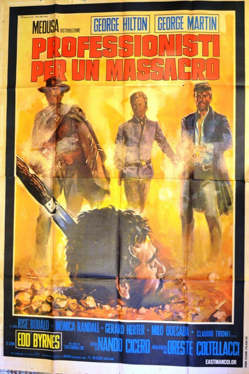 Professionisti per un massacro film afişi