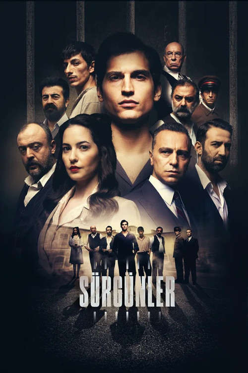 Sürgünler dizi afişi