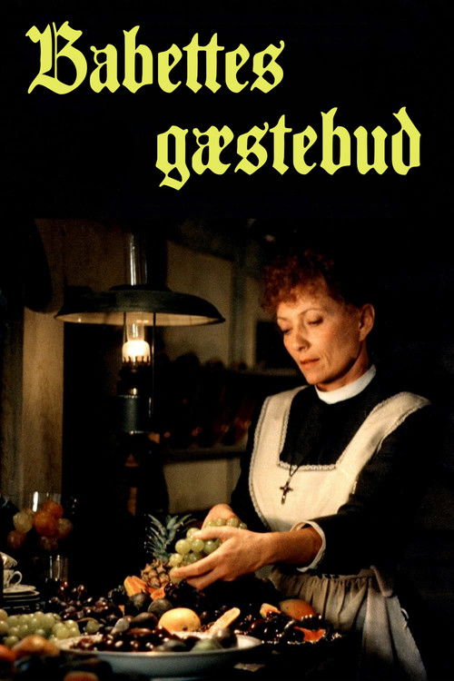 Babettes gæstebud film afişi