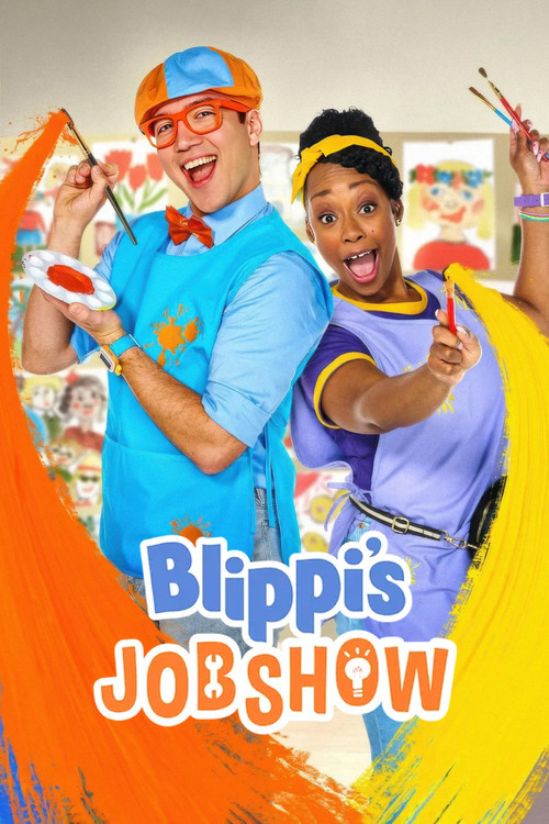 Blippi İş Başında dizi afişi