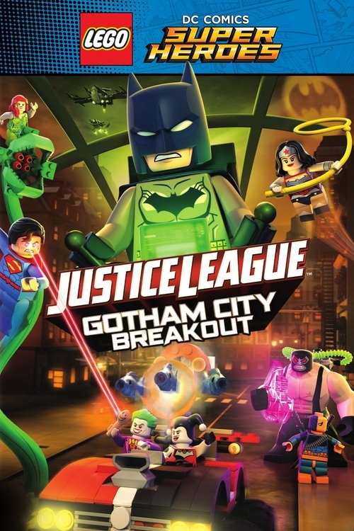 Lego DC Comics Superheroes: Justice League - Gotham City Breakout film afişi