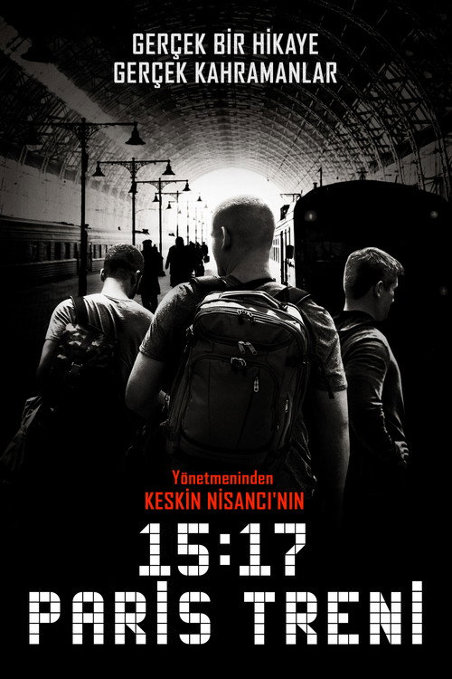 The 15:17 to Paris film afişi