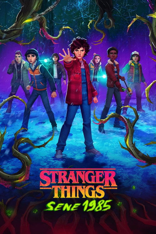 Stranger Things: Sene 1985 dizi afişi
