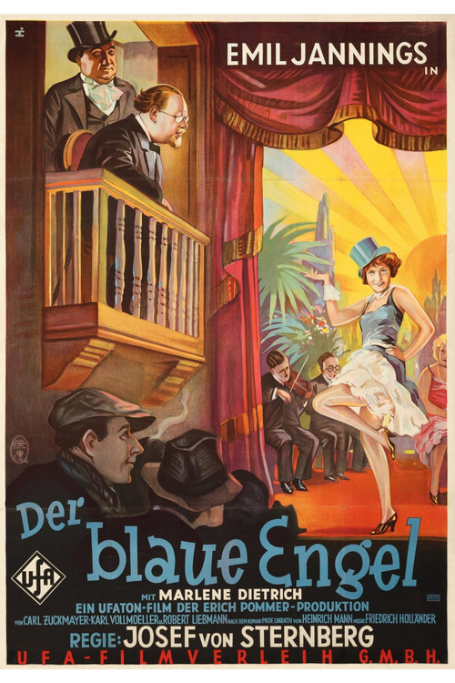 Der blaue Engel film afişi
