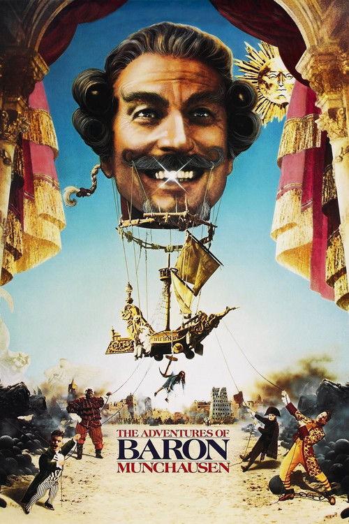 The Adventures of Baron Munchausen film afişi