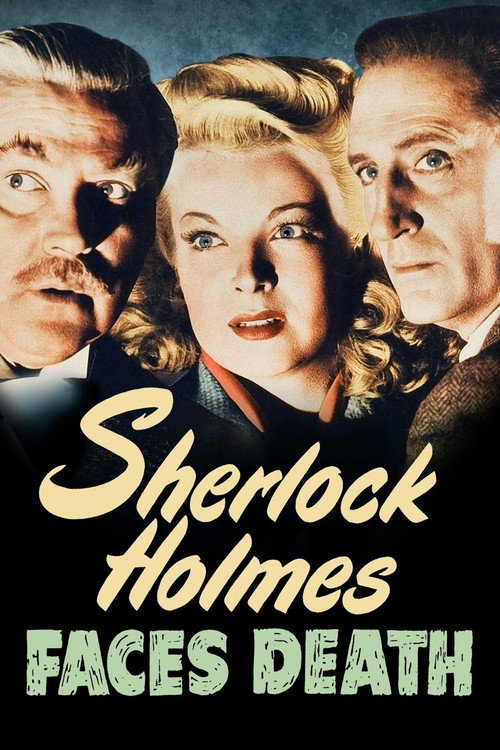 Sherlock Holmes Faces Death film afişi