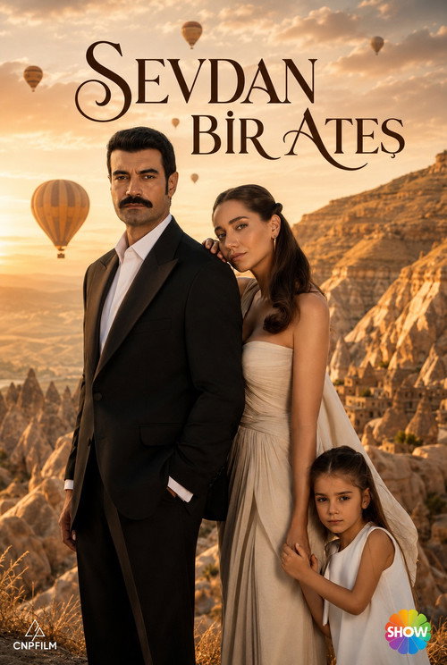 Sevdan Bir Ateş dizi afişi