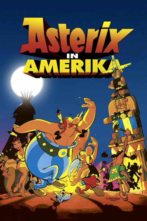 Astérix et les Indiens film afişi