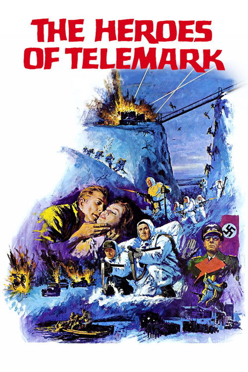 The Heroes of Telemark film afişi